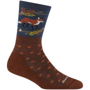 Жіночі шкарпетки Darn Tough Wild Life Crew Lightweight With Cushion червоний fox foliage