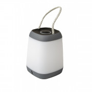 Лампа Bo-Camp Sargas rechargeable білий/сірий