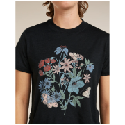 Жіноча футболка Icebreaker Merino 150 Tech Lite SS Crop Tee NZ Flora