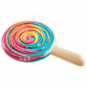 Надувний льодяник Intex Rainbow Lollipop Float червоний/синій