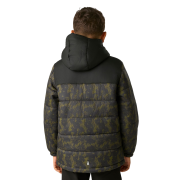 Дитяча зимова куртка Regatta Lofthouse Black/Distress Camo