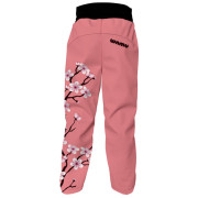 Дитячі софтшелові штани WAMU Pink
