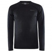 Чоловіча функціональна футболка Craft Core Warm Baselayer Ls чорний