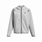 Жіноча толстовка Under Armour Unstoppable Flc FZ світло-сірий ModGray/Black