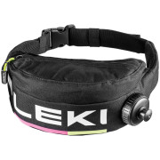 Поясна сумка для бігу Leki Drinkbelt Thermo Compact чорний black-neonpink-neonyellow