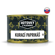 Головна страва Hotovky z plechovky Куряче філе на паприці 400г