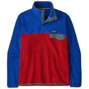 Чоловіча толстовка Patagonia Synch Snap-T Pullover червоний/синій