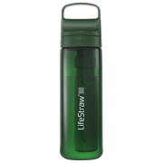Фільтруюча пляшка LifeStraw Go 2.0 Water Filter Bottle 650 ml темно-зелений Terrace Green