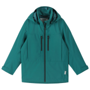 Дитяча водонепромокна куртка Reima Saarela Dark Teal темно-зелений Dark Teal