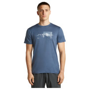Чоловіча функціональна футболка Icebreaker Men M 150 Tech Lite SS Tee Pure Altitude