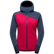 Жіноча флісова куртка La Sportiva Bristen Thermal Hoody W рожевий/сірий Azalea/Night Sky