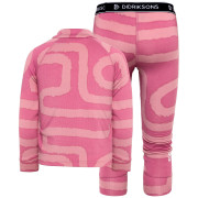 Дитяча функціональна білизна Didriksons Jadis Kids Pr Set 5 Path Heather Pink