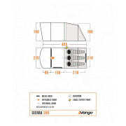 Сімейний намет Vango Sierra 300