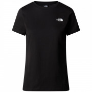 Жіноча футболка The North Face W S/S Simple Dome Slim Tee чорний