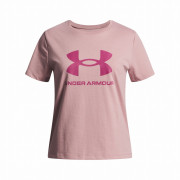 Дитяча футболка Under Armour BIG LOGO SS-PNK світло-рожевий Pink