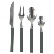 Příbor Bo-Camp Cutlery Set 1 tmavě šedá grey