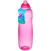 Пляшка Sistema Helix Squeeze Twist ‘n’ Sip 600 ml рожевий