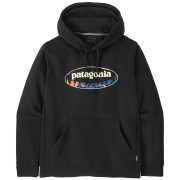 Чоловіча толстовка Patagonia Men's '95 Oval Logo Uprisal Hoody чорний Black: Kaleido