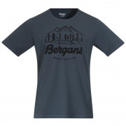 Чоловіча футболка Bergans Classic V2 Tee темно-синій