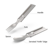 Столовий прибор GoSun Flatware туристичні розкладні столові прибори