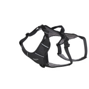 Шлея для собаки Mountain Paws 3-Strap Dog Harness чорний Black