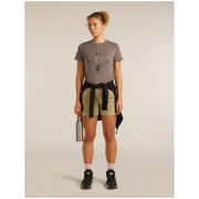 Жіноча футболка Icebreaker Merino 150 Tech Lite SS Crop Tee Seed Story