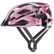 Дитячий велосипедний шолом Uvex Air Wing 2 чорний/рожевий strawberry-black