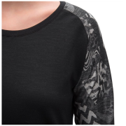Жіноча функціональна футболка з д. рукавом Sensor Merino Blend Impress