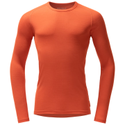 Чоловіча функціональна футболка Devold Adventure Merino 190 Shirt Man помаранчевий Brick