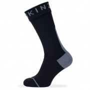 Непромокаючі шкарпетки SealSkinz Briston чорний/сірий