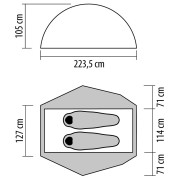 Надлегкий намет NEMO Equipment Dragonfly OSMO Bikepack 2P