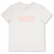 Жіноча футболка Vans Wm Drop V Ss Crew-B білий
