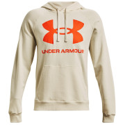 Чоловіча толстовка Under Armour Rival Fleece Big Logo_HD сірий/помаранчевий