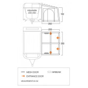 Приставний намет Vango Balletto Air 330 Elements ProShield