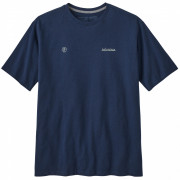 Чоловіча футболка Patagonia Forge Mark Responsibili Tee темно-синій