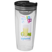 Šejkr Sistema Shaker To Go 700ml černá