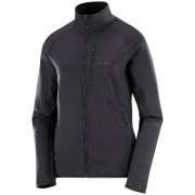 Жіноча толстовка Salomon Essential Lightwarm FZ W чорний Deep Black