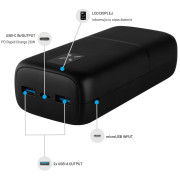 Повербанк Fixed FIXED Zen 30 з LCD-дисплеєм