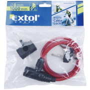 Велосипедний замок Extol lanko, 6x1000 mm