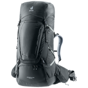 Жіночий туристичний рюкзак Deuter Aircontact Pro 75+10 SL чорний graphite