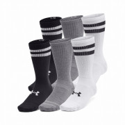 Набір шкарпеток Under Armour Essential 6Pk Crew білий/чорний White/White/Black