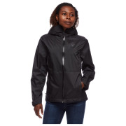 Жіноча куртка Black Diamond Treeline Rain Shell чорний