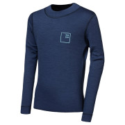 Дитяча функціональна футболка Sensor Merino DF Logo Up Deep Blue темно-синій Deep Blue