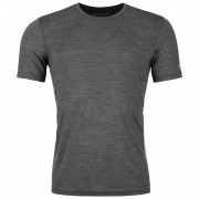 Чоловіча футболка Ortovox 120 Cool Tec Clean Ts M сірий/чорний