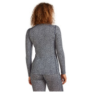 Жіноча функціональна футболка Icebreaker Women Merino 200 Oasis LS Crewe Flock Forms AOP