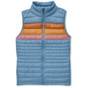 Жіночий пуховик жилет Cotopaxi W'S Fuego Down Vest синій Fjord Stripes