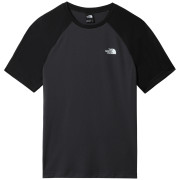 Чоловіча функціональна футболка The North Face Tanken Raglan Tee - Eu чорний/сірий Asphalt Grey/Tnf Black