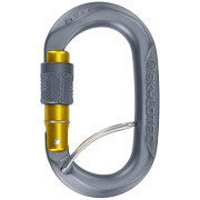 Карабін Skylotec Ovx SGL (screw gate with spring bar) сірий/жовтий Anthracite/Mustard