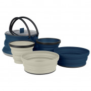 Набір посуду Sea to Summit X-Set: 12 5pc сірий/синій