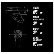 Переднє світло Sigma Aura 40